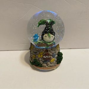 My Neighbor Totoro Snow Globe Music Statue 5”H.